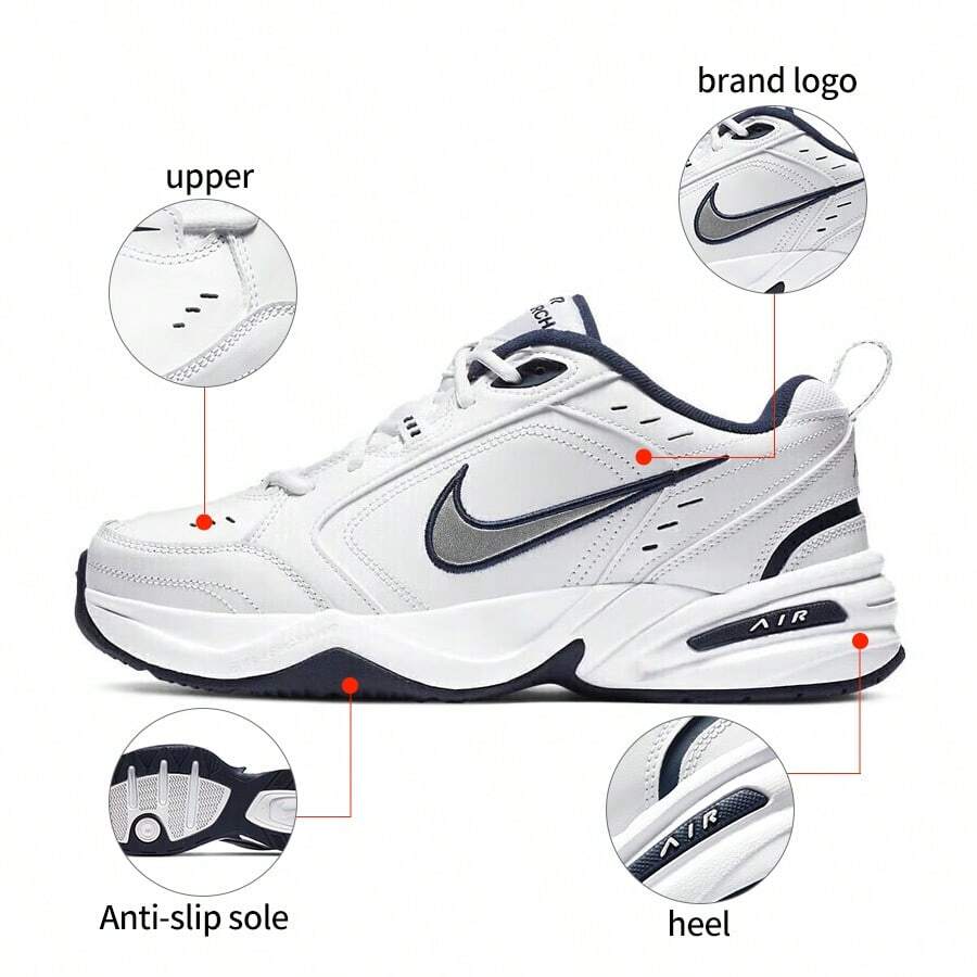 Nike Men's Shoes 2024 New Air Monarch Iv Training Shoes Casual Chunky Sneakers 415445-102