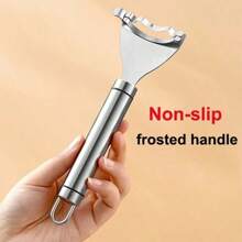 2pc Stainless Steel Corn Peeler, Corn Kernel Separator, Corn Peeler, Corn Peeler, Serrated Corn Peeler, Thresher, Cutting Knife, Kitchen Fruit And Vegetable Small Tool