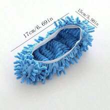 1/2pcs Reusable Broom Slippers, Mop Covers, Microfiber Anti-Dust Socks For Floor Cleaning, Suitable For Women, Men, Home, Office, Bathroom, Kitchen