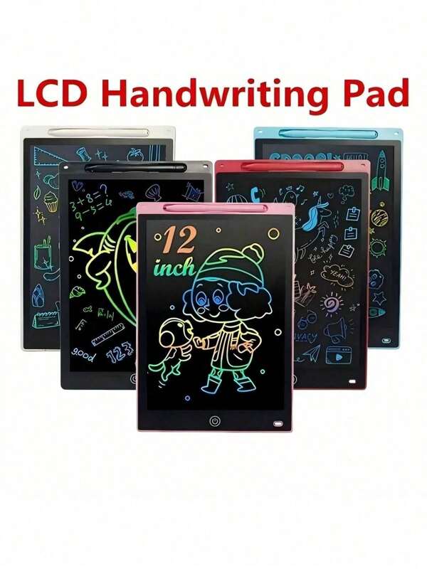 Back-To-School LCD Drawing Tablet, Suitable For Students' Doodle Board, Adults' LCD Writing Board, Large Size, Reusable Electronic Sketch Pad, Doodle Board And Electronic Notepad, Ideal As Office Gifts, Toys, Doodle Board, LCD Electronic Writing Board, Colorful Screen Doodle Board Drawing Tablet, Writing Board, Educational Christmas Birthday Gift, Halloween, Christmas, Thanksgiving, Easter Gift