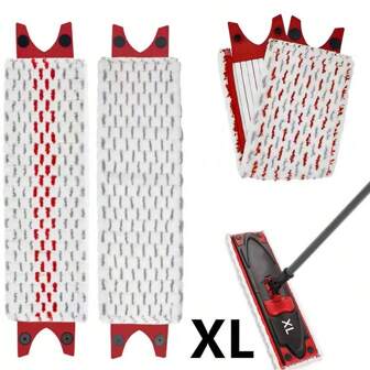 Replacement Pad For UltraMax XL Wet And Dry Flat Mop, Home Microfiber Mop Refill