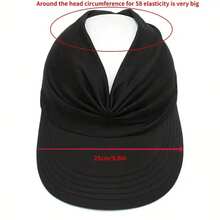 Women's Breathable Pleated Sun Hat - Wide Brim Sun Hat For Beach, Tennis And Outdoor Activities, Adjustable Straps, Polyester, Hand Wash Only, Pure White, Beach Sun Protection | Fashion Sun Hat, Sports Sun Hat - A - 查看 3
