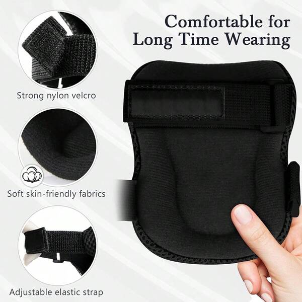 6pcs Set Of Riding Protective Gear For Skating, Skateboarding, Balance Car, Anti-Fall Equipment, Knee Pads, Hand Guards