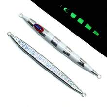 鱼饵：120g/150g/200g/250g/300g/400g/500g 重量级铅坠，海水船钓下沉铁勺形鱼饵，具有夜光和紫外线效果 - 彩色 - 查看 9