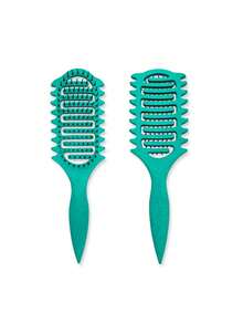 卷发梳,卷发梳,适用于波浪和卷发,定义、丰盈、解开女性女孩的卷发,减少头发拉扯毛躁,返校、旅行度假必备品,女士发饰 - 彩色 - 查看 26