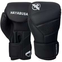 HAYA 经典哑光黑色拳击手套 4-99 岁男女通用 MMA 拳击格斗跆拳道散打踢沙袋手套泰拳格斗手部保护拳击装备舒适透气拳击手选择手套