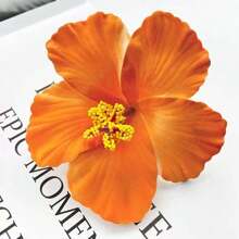 مشابك شعر على طراز بوهيمي مزينة بتصميم الدانتيل المزيف لإضفاء جو الأجواء الساحلية في التصوير، إكسسوارات شعر أنيقة للنساء، مشابك شعر بتصميم الأزهار للملابس الصيفية