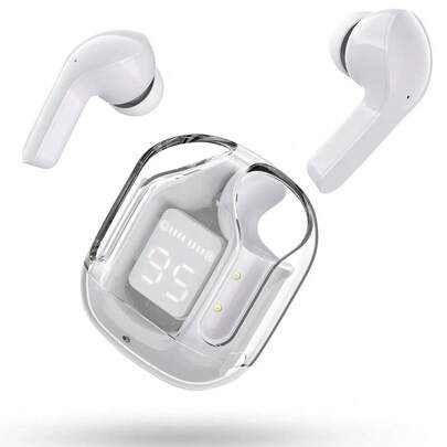 Fone De Ouvido NOVO Ruído Cancelando Earbuds Bluetooth Sem Stereo Com Carregamento De Visor Digital