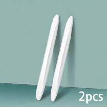 2pcs Transparent PU Car Door Edge Guard, Invisible Adhesive Anti-Collision Protection Strip, Car Door Handle Bumper Protector, Fits For All Cars