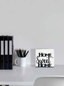 1個家用鐵製餐巾架,適用於餐桌、餐廳、咖啡廳、旅館、辦公室、房子、派對、婚禮。黑色立式檯上紙巾架。裝飾,桌面裝飾