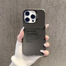 Funda de Teléfono Plateada Estética a Prueba de Golpes para 16, 11, 15, 14, 13, 12 Pro Plus - Regalo Perfecto de Cumpleaños y Navidad para Mujeres y Amigos - Colores mixtos - Ver 6