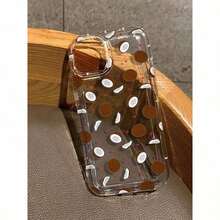 Funda para teléfono 1 pieza con estampado de coco Compatible con funda para phone 6/11/12/13/14/15/15pro/15 Plus/15 Promax//X/Xs/11pro/12pro/13pro/14pro/12mini/13mini/11promax/12promax/13promax/14promax/14plus/16Pro/16plus/16promax/Se&Compat - Multicolor - Ver 6