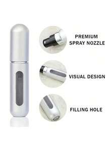 1-Piece Boxed Perfume Distribution Bottle, Bottom Direct Filling Perfume Bottle, Reusable Fine Water Spray Bottle, Makeup Water Bottle, Perfume Distribution Tool, With Storage Box, Available In A Variety Of Colors, Birthday Gifts For Family And Friends, Holiday Gifts - Nhiều màu - Xem 4