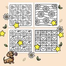 Komfortable Muster: Coco Malbuch für Erwachsene und Kinder, kräftig und einfach, schlichte und große Designs zum Entspannen mit wunderschönen, gemütlichen Mustern und Mandalas (Kräftig & Einfach Zum Ausmalen), Malbuch, Schulbedarf, Rückkehr zur Schule