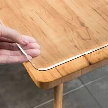 PVC Tablecloth Protector - 2.0mm Thick Clear, & Heat-Resistant Table Cover, Scratch-Proof Polyvinyl Chloride Material, Ideal For Home & Hotel Dining Tables, Coffee Tables, And Kitchen Countertops, Table Protection | Clear Table Cover | Durable PVC Material, Table Covering