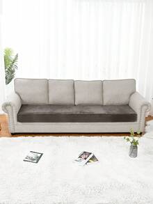 Luxury Silver Fox Velvet Sofa Cover, Stretch Sectional Couch Covers, Chaise Lounge Covers, Sofa/Couch Seat Covers, Couch/Sofa Cushion Covers For Sectional Sofa,Couch Cover,Sofa Covers Washable - Multicolor - View 13