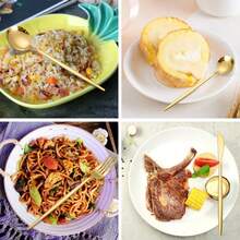 4/16/24/32pcs Stainless Steel Cutlery Set, Dishwasher Friendly And Easy To Clean Flatware Set, Suitable For Home, Kitchen, Restaurant