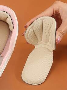 2/4/8/12pcs Soft TPE Non-Slip Heel Cushions With Breathable Damping, Adjustable Height And Cuttable Design For Comfortable Shoe Wear