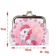 1pc 18-Inch American Girl Doll Wallet, Doll Handbag, Cute Floral, Unicorn, Lamb, Bear, Dinosaur Pattern Mini Wallet, Children's Toy Wallet, Best Birthday, Holiday, Halloween, Back To School Gift For Little Girls