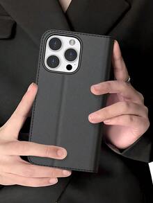Phone Lanyard Wallet Case For 16 Pro Max, Crossbody Strap Cell Phone Case Compatible With IPhone13/14/11 6.1 Inches, Flip Phone Case For Galaxy A56/A16/A55/S25 Ultra/S25 Edge With Adjustable Lanyard, Folio Phone Case Cover With Magnetic Buckle Compatible With IPhone 11/12/13/14/15/16/16E, PU Leather Shockproof Protective Case Compatible With IPhone7/8/SE/XR/12 Pro Max/15 Pro Max, Card Holder Kickstand Phone Cover Compatible With Note 14 Pro. - Black - View 11