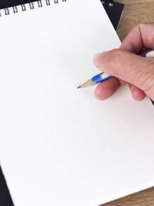 1pc Sketchbook For Artists Paper Sketchbook Blank Spiral Notebook, Sketch Book A3 A4 A5 16K 8K School Notebook Notebook With Spiral