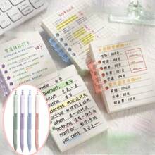 4PCS Transparent PP Cover Notebook, 160 Pages Of A7 Line Spiral Notebooks, Coil Notebook,Made With High-Quality Acid-Free Paper, Suitable For Bullet Journaling, Sketching, Double Wire Binding, And Ideal For Students And Office Supplies,Back To School Supplies