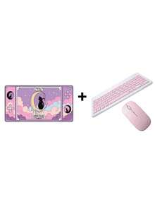 Non-Slip Stitched Mousepad Popular Style 65x32cm 70x35cm 90x40cm Gamer Work - 組合套裝 1 - 查看 2