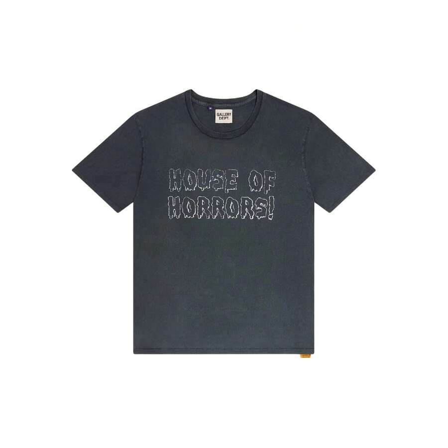 Gallery Dept. - Men Horrors Tee - ĐEN CỔ ĐIỂN - Xem 1