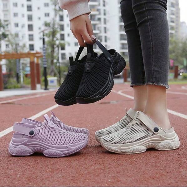 ZUTY Women's Outdoor Hiking Slip On Sandals - Sports Water Shoes Fashion Sneakers Slippers Classic Clogs, Non-Slip Quick-Dry Lightweight For Beach Trail Walking
