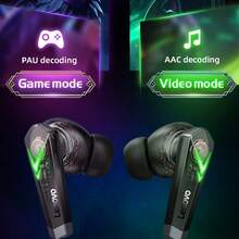 Lenovo 联想 LP6 TWS 无线蓝牙 V5.1 耳机 双模音乐游戏耳机 运动耳机 带麦克风 - 黑色 - 查看 3