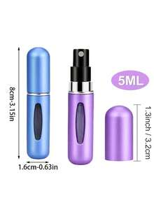 1-Piece Boxed Perfume Distribution Bottle, Bottom Direct Filling Perfume Bottle, Reusable Fine Water Spray Bottle, Makeup Water Bottle, Perfume Distribution Tool, With Storage Box, Available In A Variety Of Colors, Birthday Gifts For Family And Friends, Holiday Gifts - Nhiều màu - Xem 8