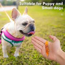 MON2SUN Dog Treats Rawhide Free Chicken Wrapped Sweet Potato Snacks, Gluten &Amp; Grain Free, Treats For Puppy And Small Dogs, (Chicken, 1.56 Pound-Pack Of 1) - Thịt gà - Xem 9