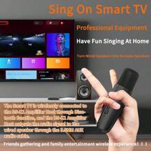 KZ DS-K1 Karaoke Companion Wireless Microphone Bluetooth 5.3 Wireless Moving-Coil Microphones KTV DSP Mixer System 3.5MM AUX Type-C Amplifier Host HIFI Stereo Surround For Wired Speaker/Car Kit/PC/TV/Projector/Phone