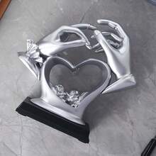 水晶饰品家居装饰品，新婚夫妇、新娘的结婚礼物，订婚装饰，圣诞节、情人节送给朋友和爱人的礼物 - 彩色 - 查看 7