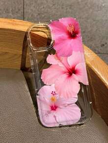 Funda para teléfono Funda para teléfono con estampado floral de flores de hibisco compatible con 13/11/12/16/14/15/15 Pro/15 Plus/15 Pro/Plus/8 Plus/X/XS/XR/11 Pro/12 Pro/13 Pro/14 Pro/12/13/11 Pro/12 Pro/13 Pro/14 Pro/14 Plus/6/6S/6 Plus//8/16 Pro/16 Plu - Multicolor - Ver 3