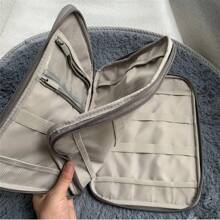 1 Peça Bolsa de Armazenamento para Pulseira de , Caixa Organizadora de Pulseira para Pulseira Amazfit, Organizador de Acessórios Eletrônicos, Bolsa Organizadora Universal de Cabos para Viagem, Bolsa de Armazenamento Multifuncional, Organizador de Armazenamento para Cabo, Carregador, Telefone, USB, Cartão SD, Unidades de Disco Rígido, Bateria Portátil, Cordas