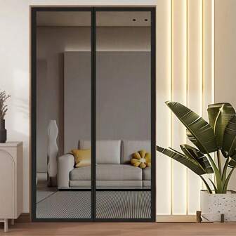 AIYYIPA 1 stuk premium magnetische hordeur - glasvezelgaas van militaire kwaliteit, ongediertebestrijdingssysteem voor het hele huis, huisdiervriendelijk automatisch sluitend ontwerp