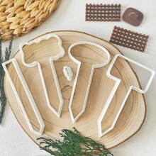 Polymer Clay Cutters For Herb And Vegetable Plant Markers - With Alphabet & Number Stamp Ideal For DIY Fruit, Flower, And Seed Labels, Herb Signs, Name Plates, Garden Tags. Essential Clay Tools For Garden Decoration