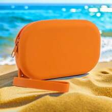 1 túi đựng mỹ phẩm cầm tay bằng silicon chống thấm nước, hộp đựng đồ trang điểm dung tích lớn, túi đựng mỹ phẩm silicon mềm, túi đi biển di động ngoài trời, túi đựng đồ vệ sinh cá nhân đa chức năng, ví đựng tiền xu, thẻ, hộp đựng son môi, thích hợp làm phụ kiện du lịch, túi trang điểm, túi đựng mỹ phẩm, túi đựng đồ trang điểm, túi đựng đồ trang điểm, túi đựng mỹ phẩm, túi trang điểm nhỏ, quà Giáng sinh, túi nhỏ, ví cầm tay/túi xách nhỏ, hộp đựng đồ trang điểm, túi nhỏ, hộp đựng cọ trang điểm, túi mini, túi dung tích lớn, quà Giáng sinh, túi nhỏ, túi đựng mỹ phẩm - Nhiều màu - Xem 10