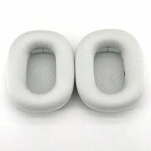 2 件/包 Max 替换耳垫，皮革耳罩垫，柔软蛋白皮革耳套，透气舒适，多种颜色可选，馈赠佳品