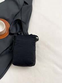 Crossbody Bag For Men, Versatile, Lightweight, Sports And Leisure, Water Bucket Bag, Neutral And Fashionable Water Bottle Bag, Commuting Bag, Cycling Bag, Simple Shoulder Bag, Mobile Phone Bag Side Bag