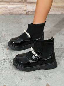 1双女童靴，2025年秋冬新款校园户外休闲短靴