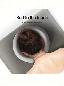 1 Cuscino per lettino da massaggio per salone di bellezza, cuscino a U per massaggi e trattamenti viso, con schiuma viscoelastica, design ergonomico per supporto collo e viso, chiusura a cerniera, lavabile a secco, multifunzionale per casa, spa, ufficio - Multicolore - Visualizzare 5