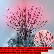 [暖光仙女灯] 20 件 LED 树仙女灯 - 暖光优雅室内装饰 - 耐用仙女灯，适用于婚礼、生日和圣诞节 - 活动氛围照明（不含电池），仙女派对装饰