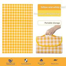 1pc Portable Picnic Mat, Outdoor Picnic Blanket For Spring/Summer, Party Table Cloth, Waterproof, Beach Mat, Camping Groundsheet