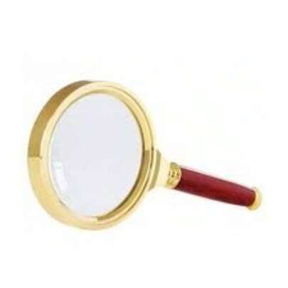 Lupa Com Lente De Aumento Zoom 10 X 80mm/90mm