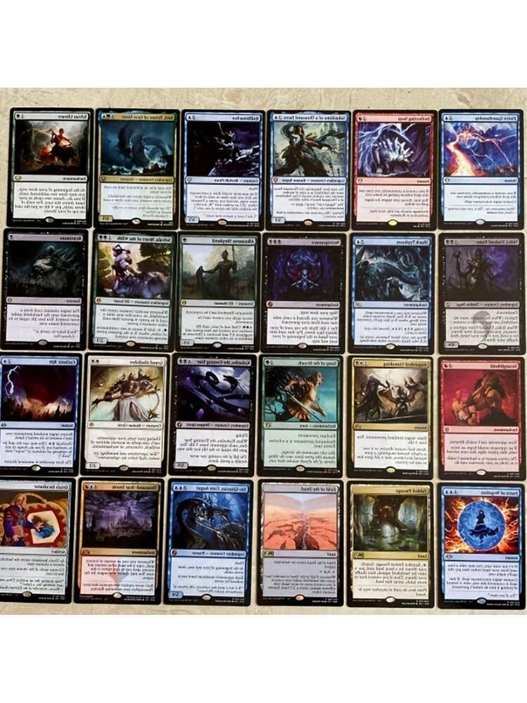 MTG 54pcs Black Core Magic The Gathering Cards P9 Dual Land Fetch