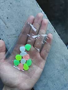 10/100/200/300 pezzi - Accessori da giardino in pietra luminosa, decorazione per micropaesaggio, acquario, patio esterno, prato, kit per percorsi. Ciottoli, pietre e rocce decorative luminose per giardino e vialetti. Possono essere usati come ornamenti da giardino o decorazioni per acquario. (Diventano più luminosi se esposti alla luce solare o artificiale.)