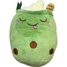 1 pieza Cojín de peluche con perla de té con leche - Muñeco de peluche del mismo estilo - Peluche super suave - Regalo para seres queridos - Muñeco - Expresión de dibujos animados linda - Varios juguetes de peluche de té con leche - Opción perfecta para bebés que no pueden beber té con leche - Muñeco - Muñeco - Regalo perfecto - Regalo de cumpleaños - Regalo ideal - Regalo premium - Regalo - Muñeco - Muñeco
