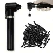 Máy trộn mực xăm TATELF với 50 que trộn để khuấy sắc tố xăm, phụ kiện xăm cầm tay chạy bằng pin - Nhiều màu - Xem 2